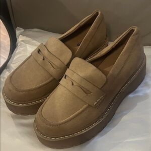 Torrid Brown Platform Loafers